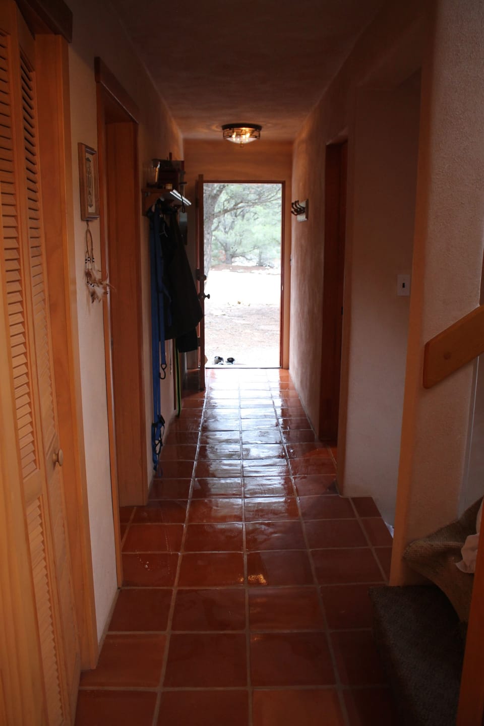 Downstairs hallway