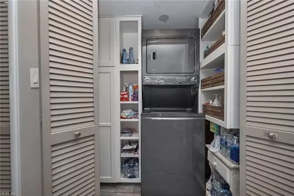 In unit washer/dryer. 