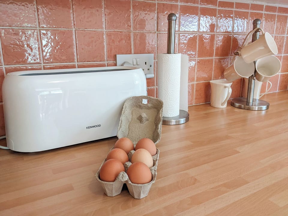 All guests receive a complimentary box of eggs from our free range hens | Lephin Cottage, Glendale, Near Dunvegan