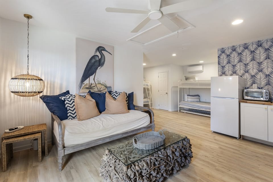 Newly Renovated: Bunkhouse Living Space