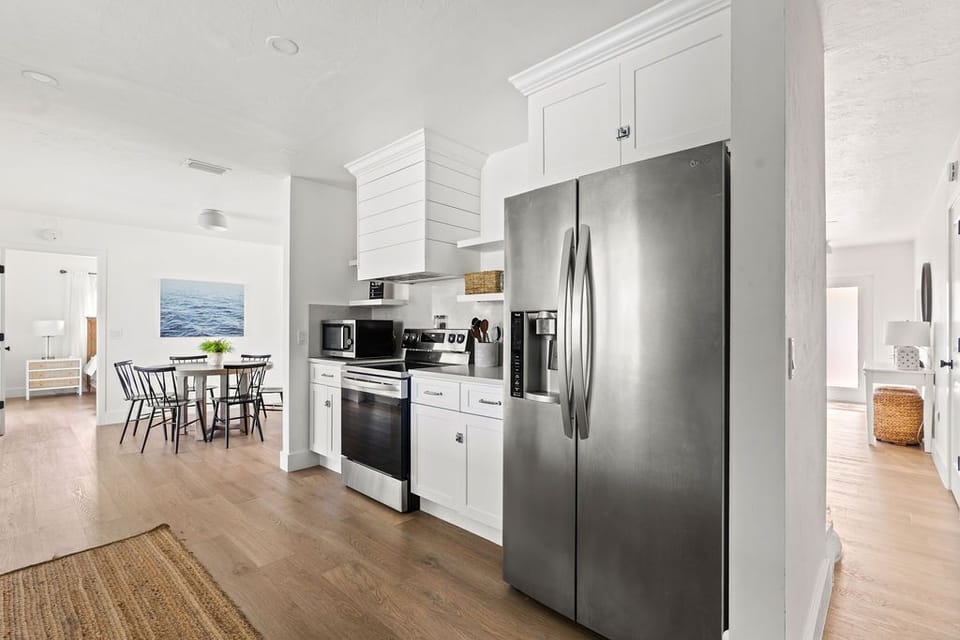 Fully stocked kitchen with every you'll need
