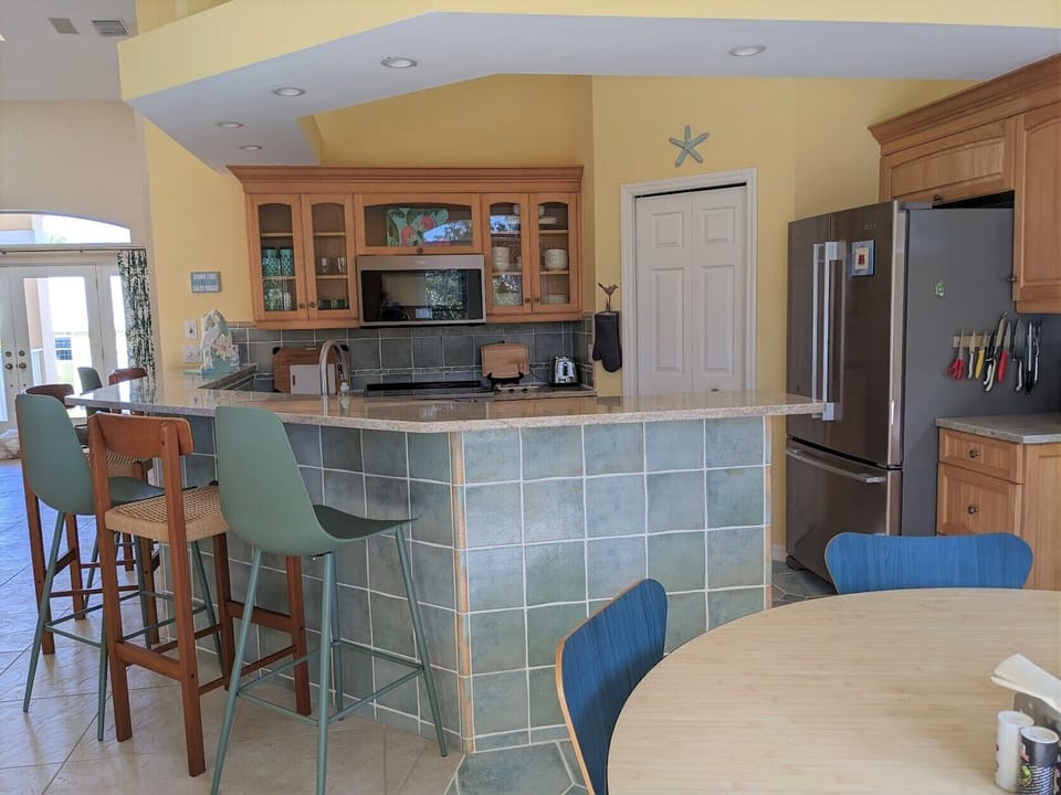 Kitchen area.