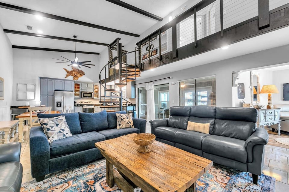 Spacious and open