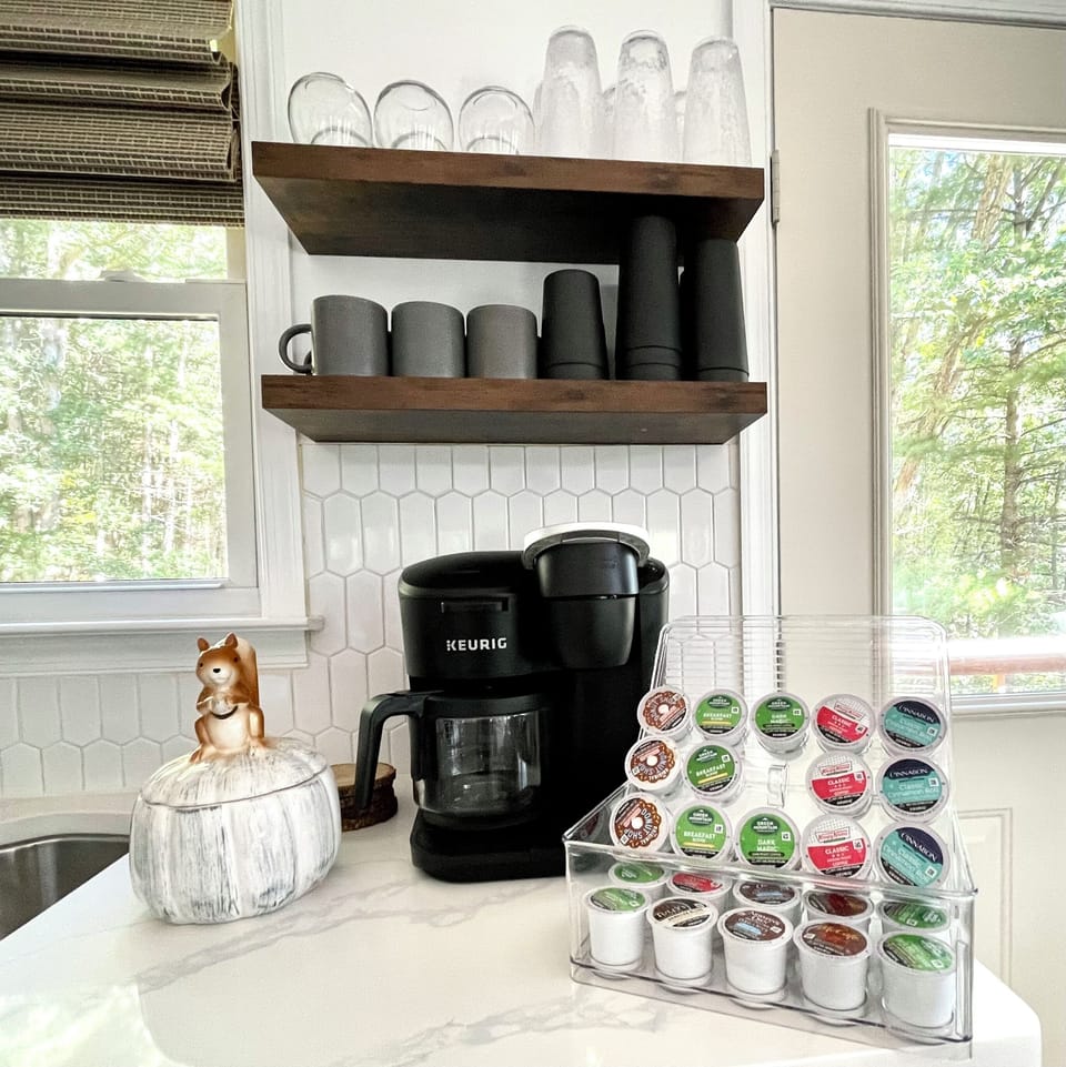 Coffee essentials provided 
