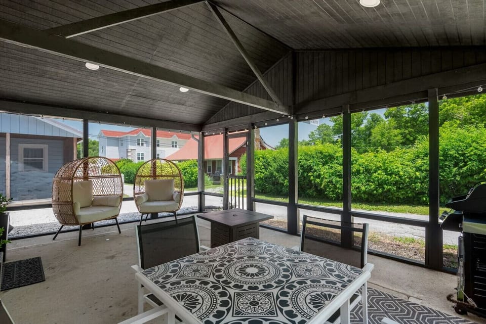 Front Covered Patio Area