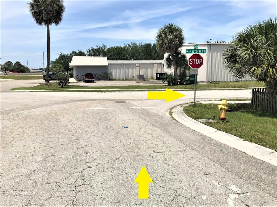 From Guava turn right on Masterson