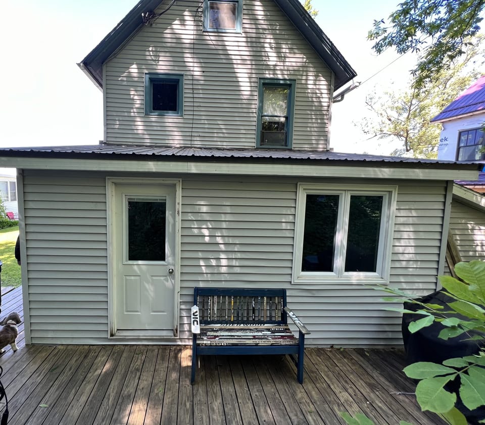 Back entrance