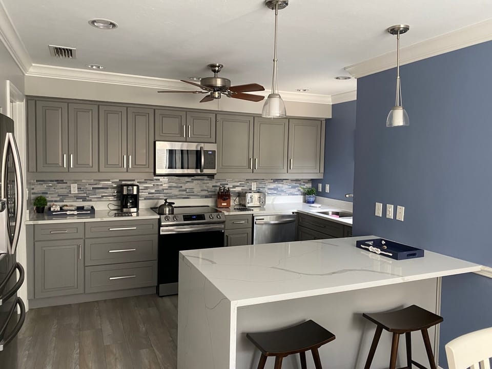 Walls have been painted since this photo. Photo is here to show the layout :)