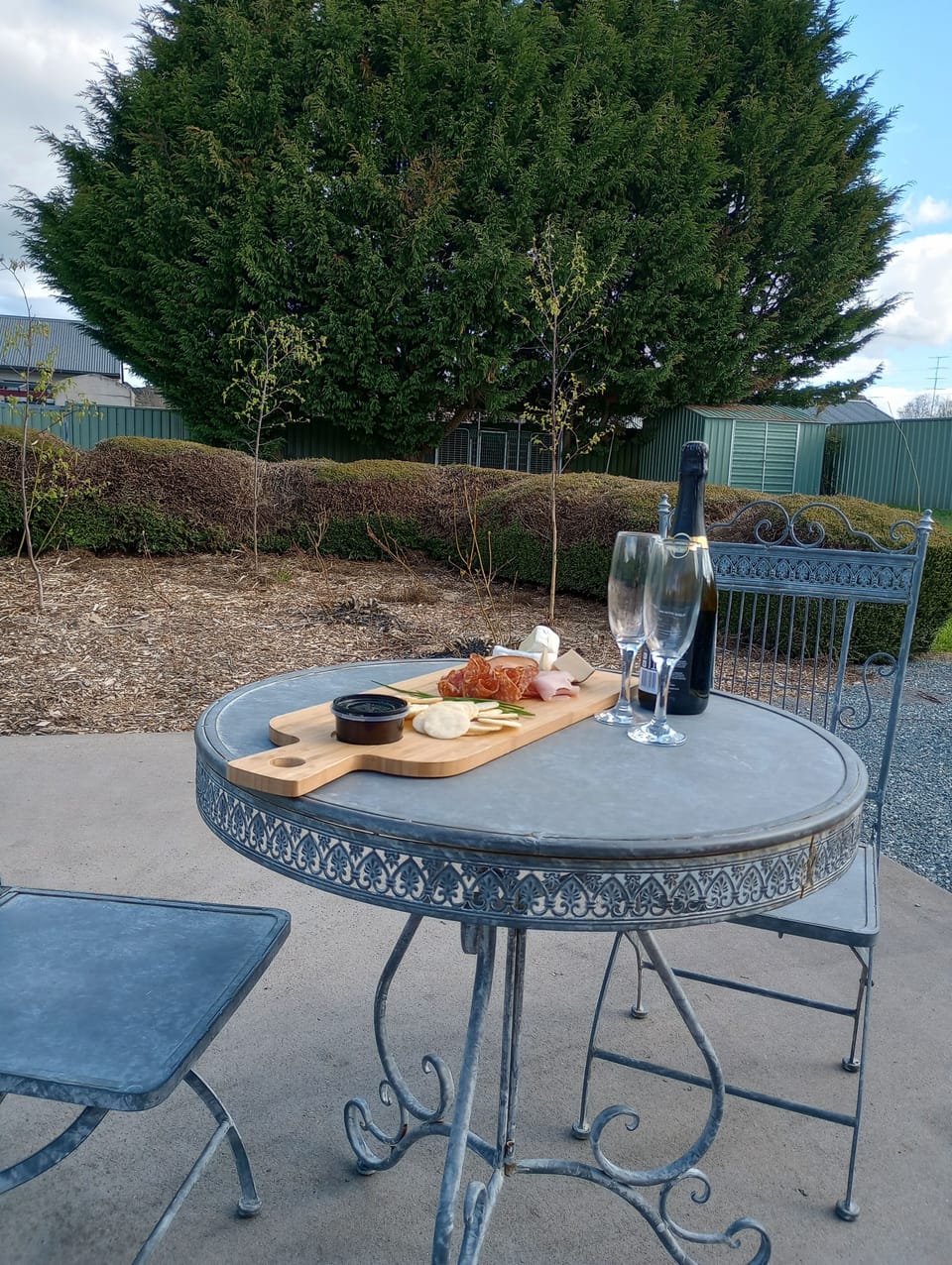 Rear garden