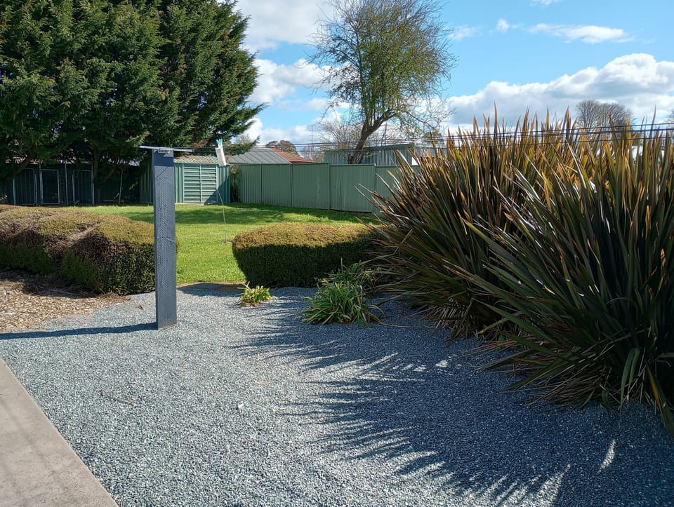 Rear garden
