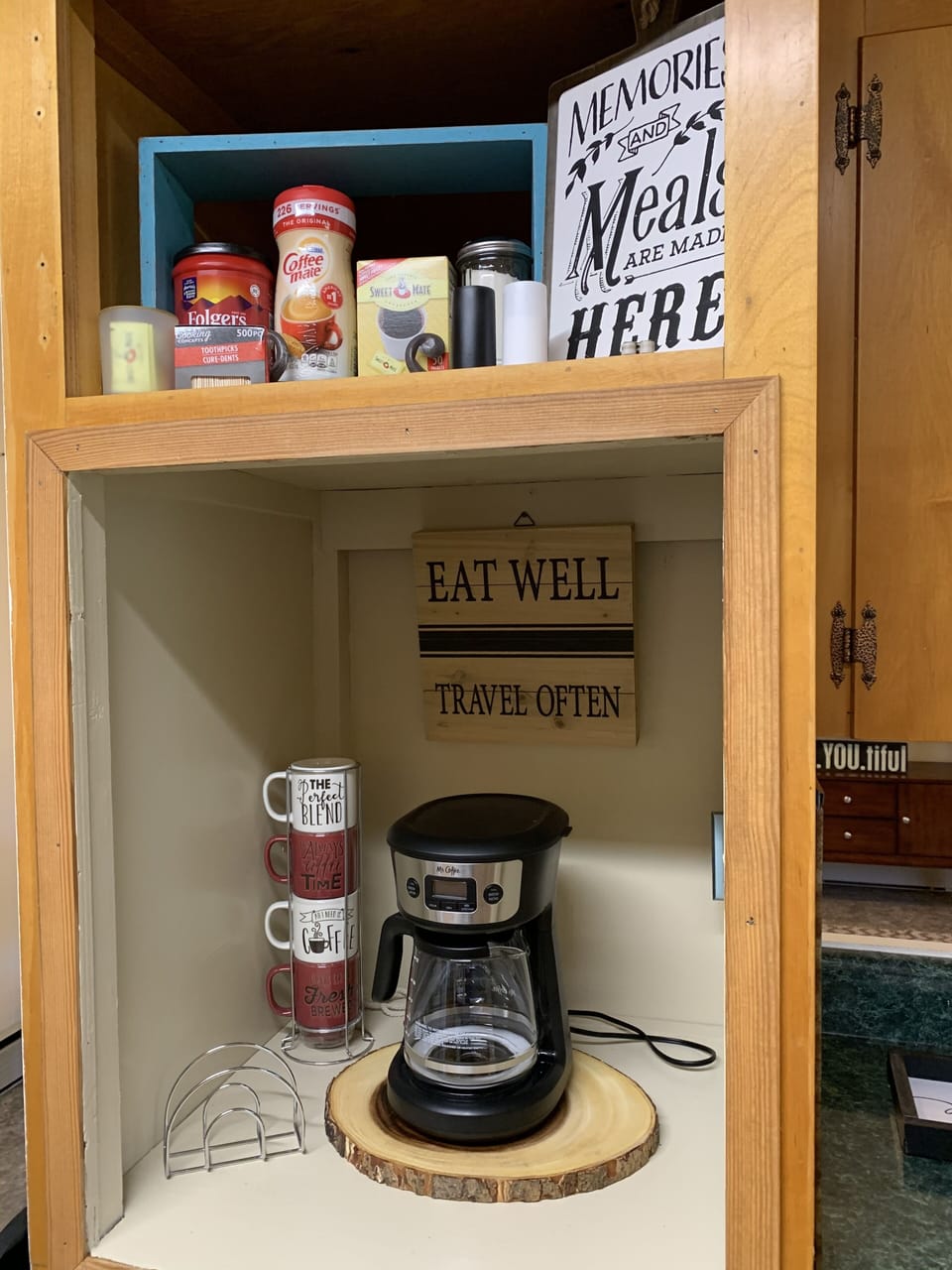 Coffee and/or coffee maker