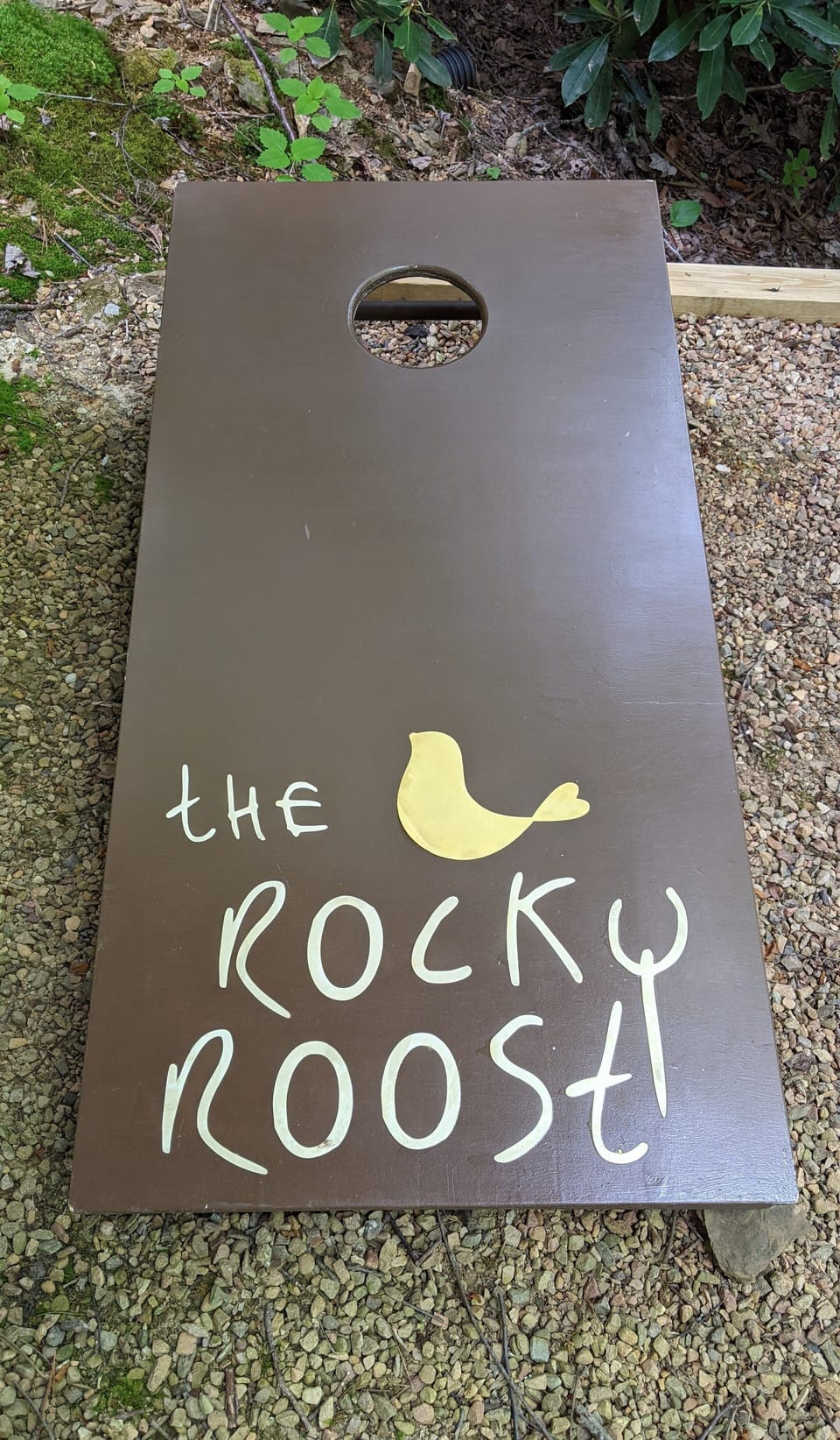 Regulation corn hole boards.