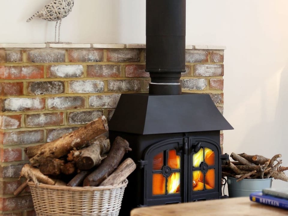 A romantic holiday cottage with wood stove