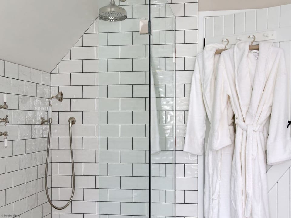 The stunning spa quality bathroom