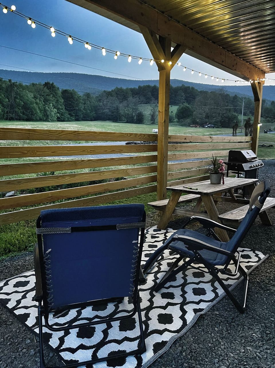 Front row seat to the stars at night! 