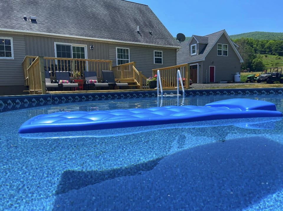 After hiking …enjoy the shared pool open from Memorial Day to Labor Day