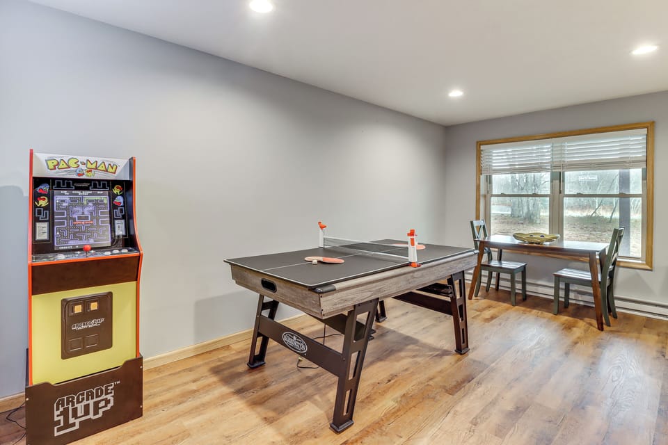 Game Room | 2nd-Floor Entry | Bedroom/Full Bathroom on Main Floor