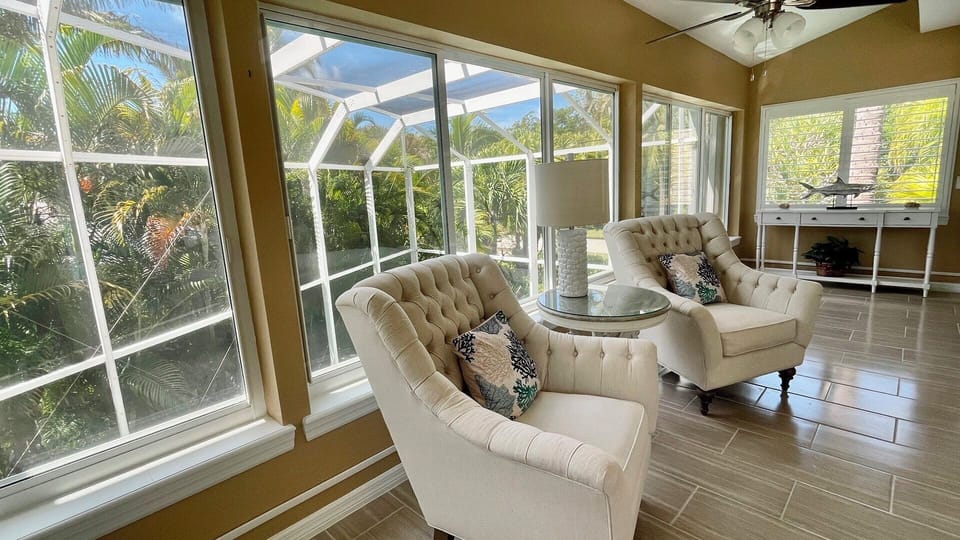 Enjoy one of the quiet areas and beautiful views.