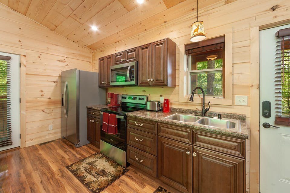 Kitchen - has most everything you need during a relaxing vacation 