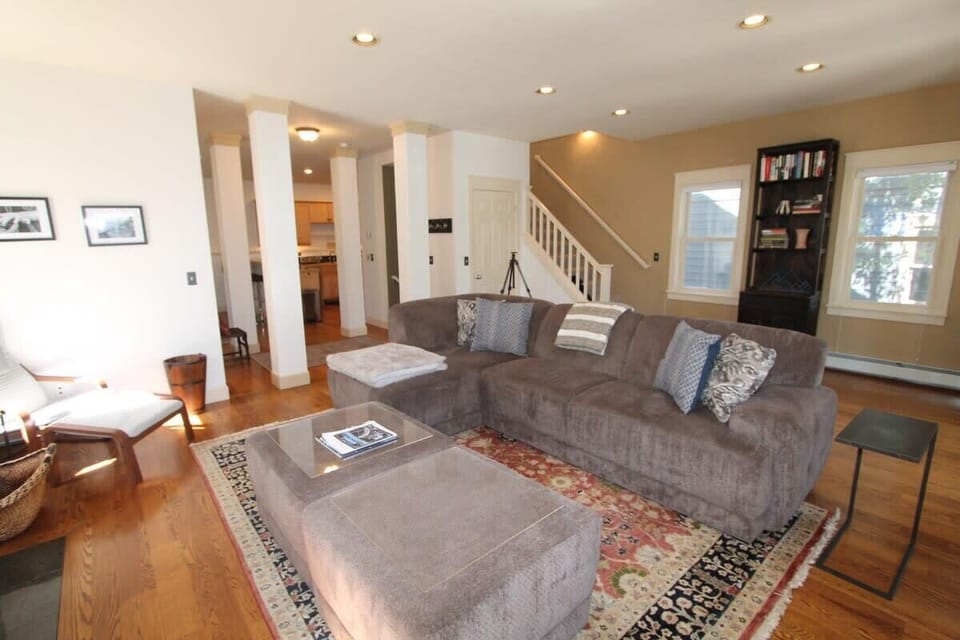 Spacious living room at "Big Sky Haven"
