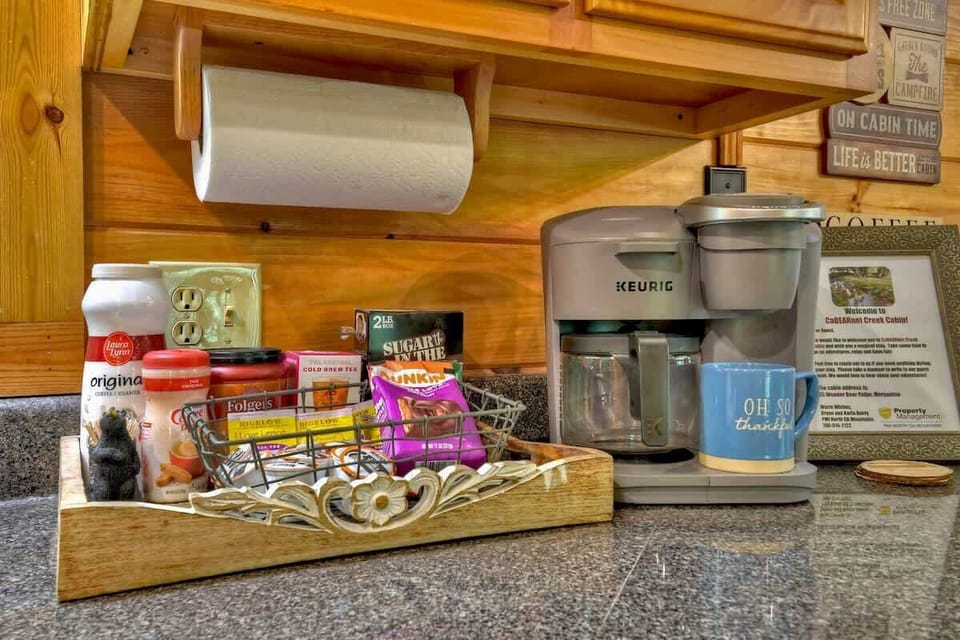 Coffee provided - Keurig and coffee maker