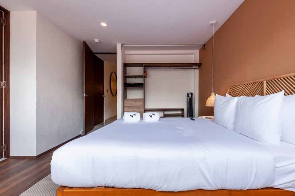 Comfy queen bed