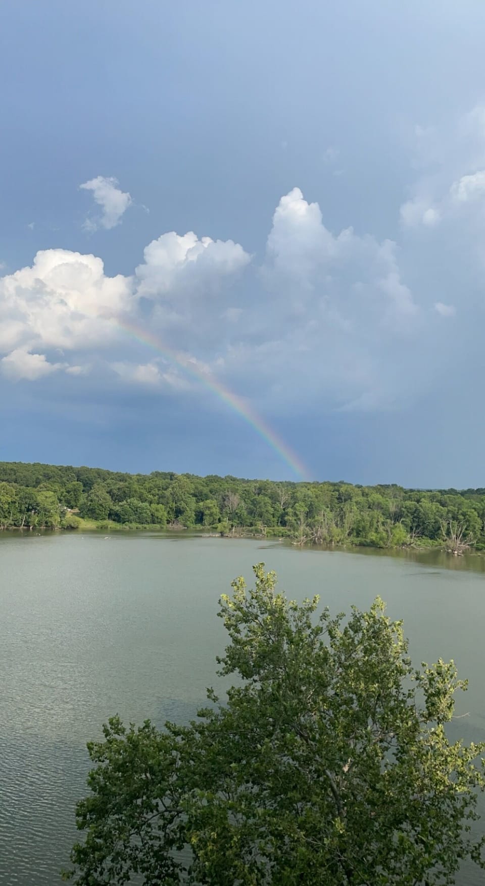 Might be lucky enough to spot a rainbow from the deck view!