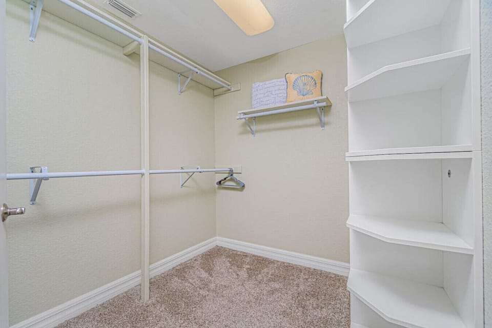 Primary Suite Walk-In Closet