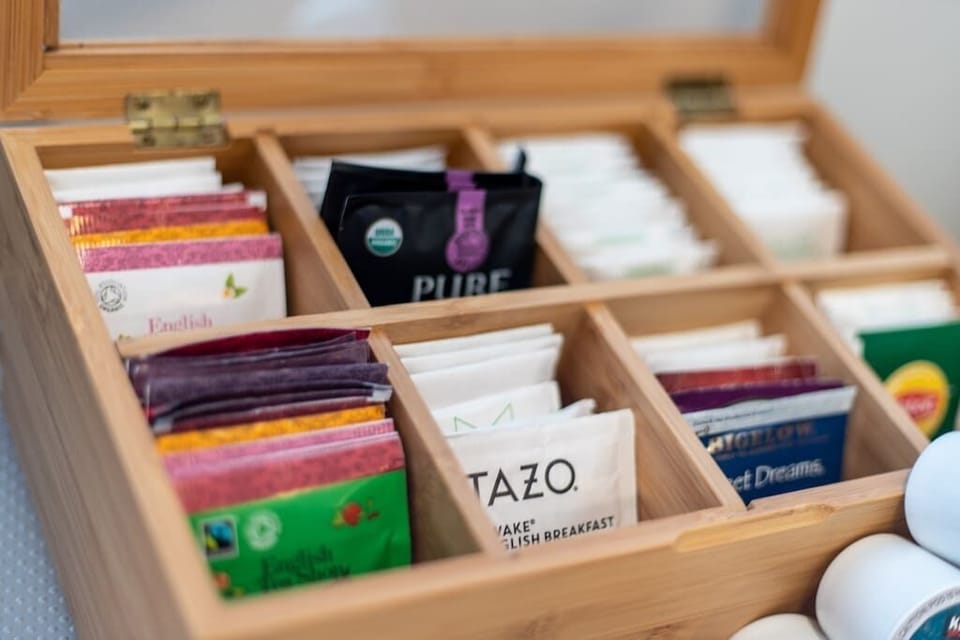 Great selection of tea!