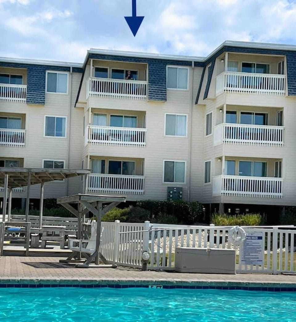 Our Top Floor Unit Overlooking the Pool