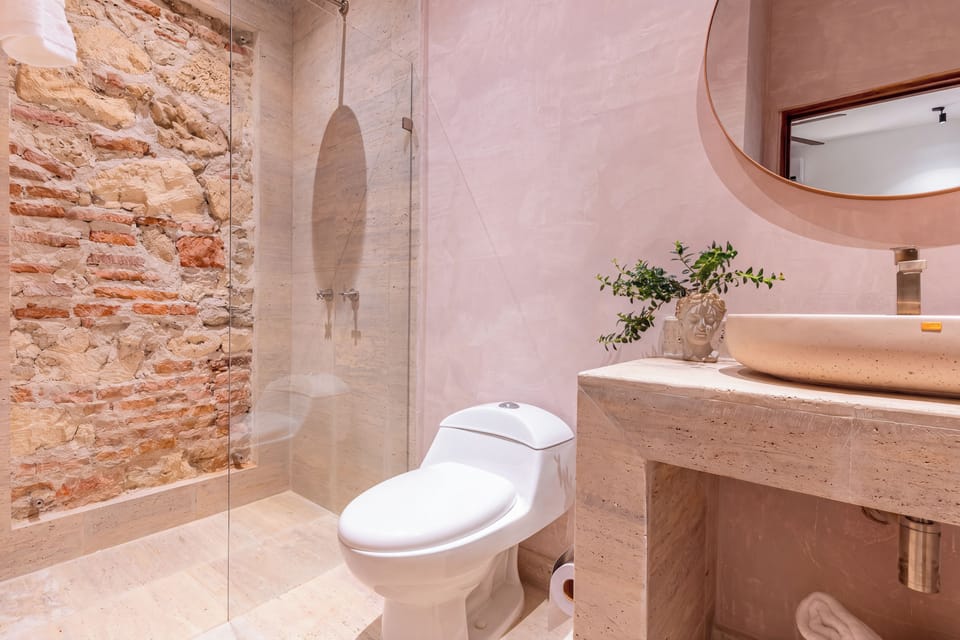 Bathroom 1 · En-suite · Walk-in shower · First floor