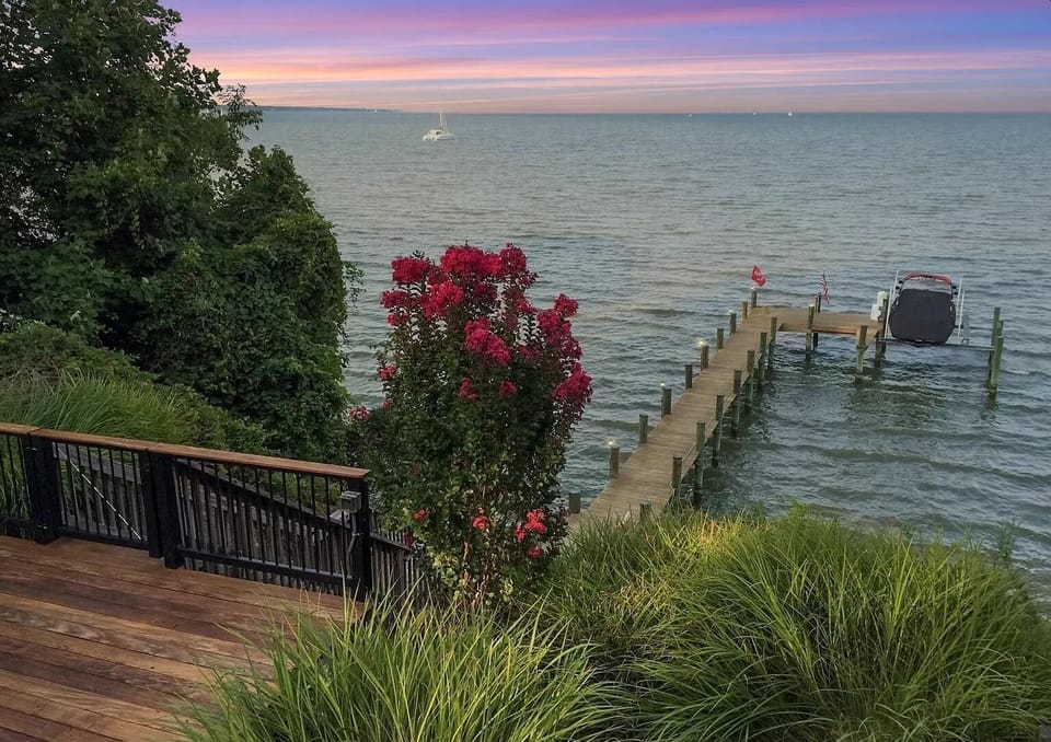 Private dock, steps from the pool. (Boat lift not available.)