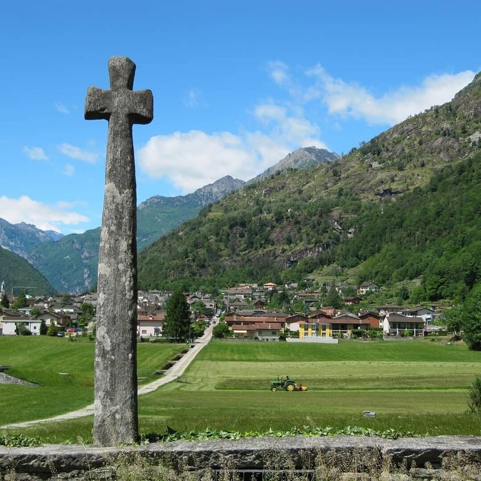 Maggia village