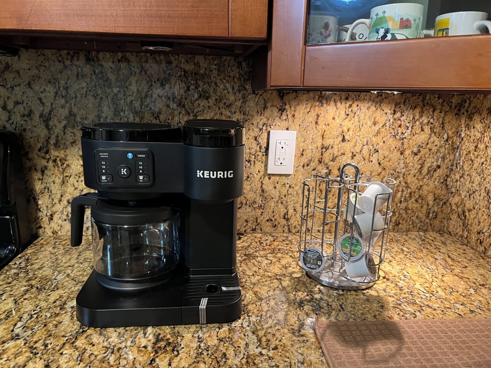 Keurig dual coffee