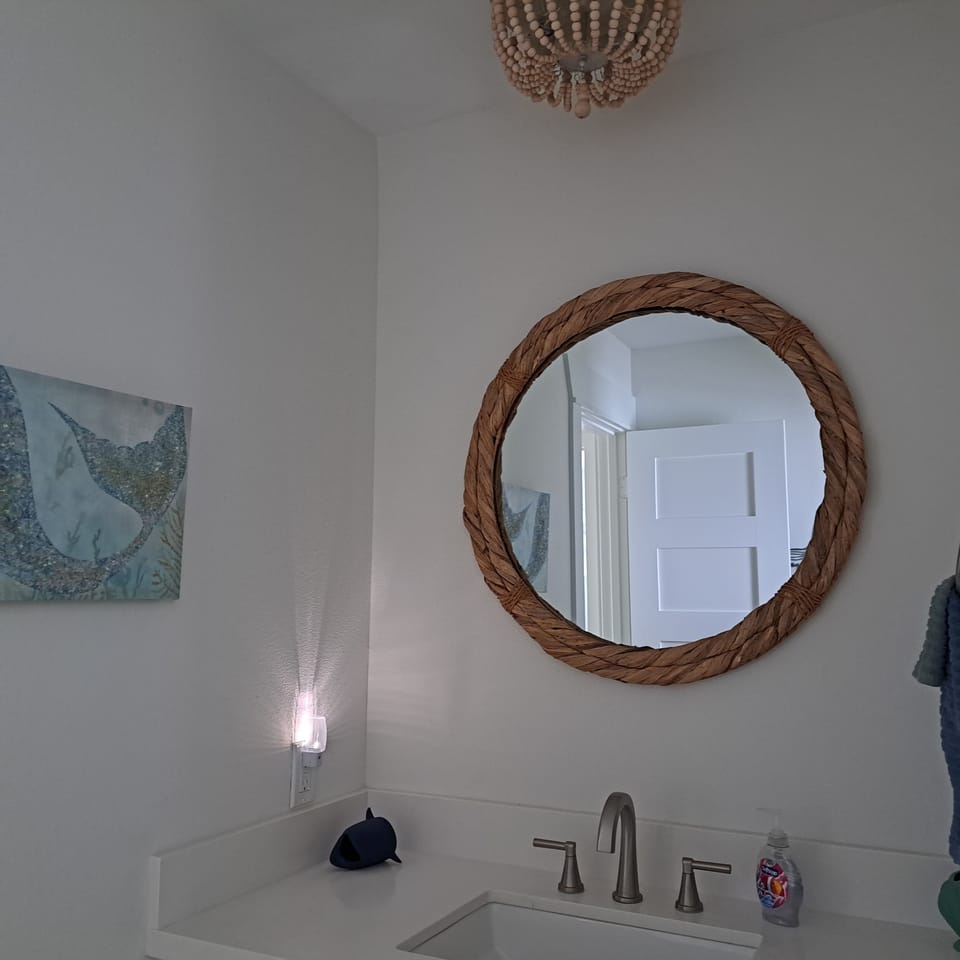 Bunkhouse bathroom, washroom is separate from shower/restroom