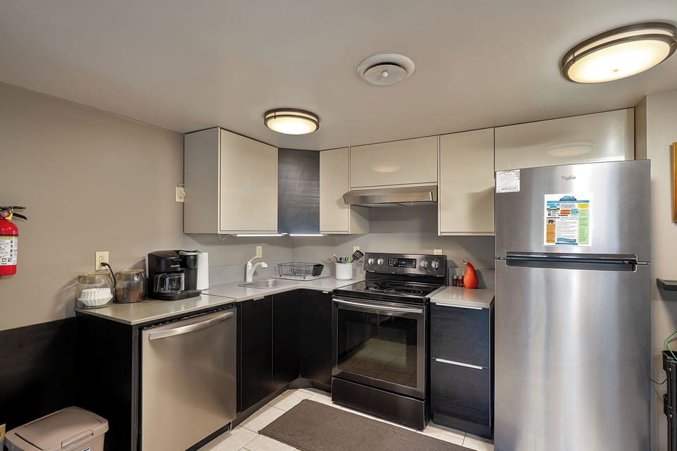 Small equipped kitchen