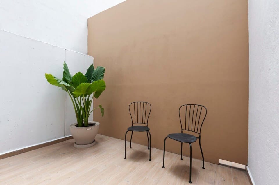 Private patio