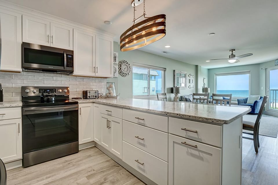 Remodeled kitchen