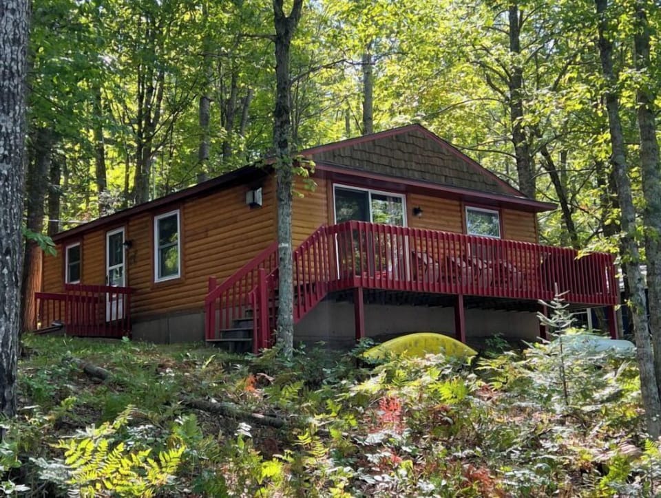 Porch looking from lake