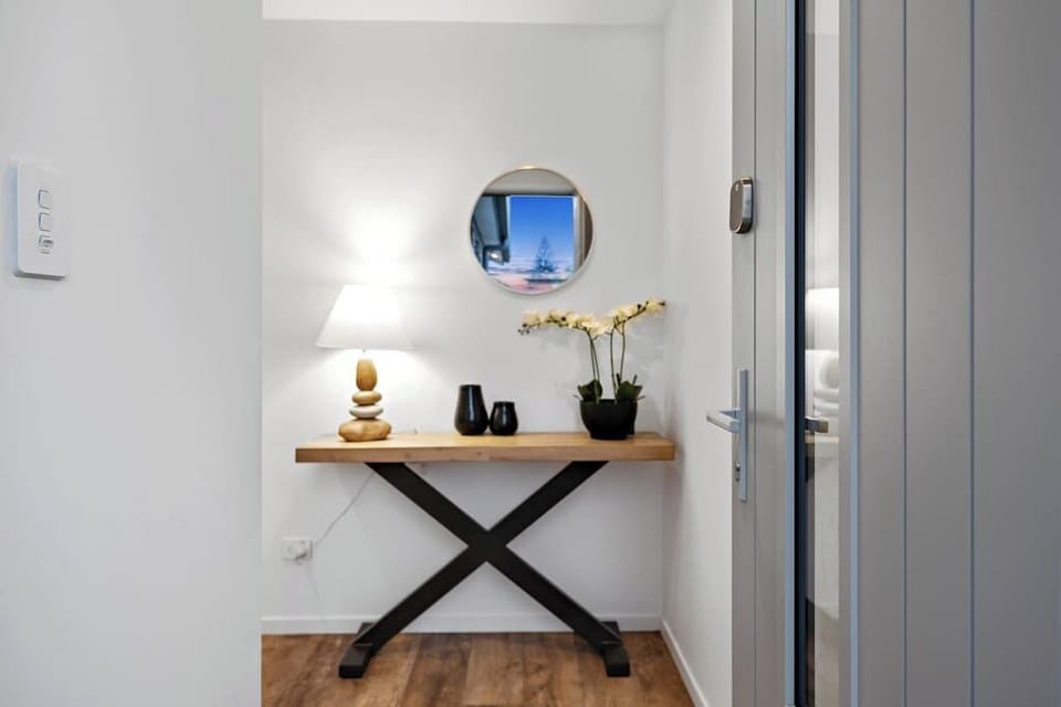 Entrance at front door.