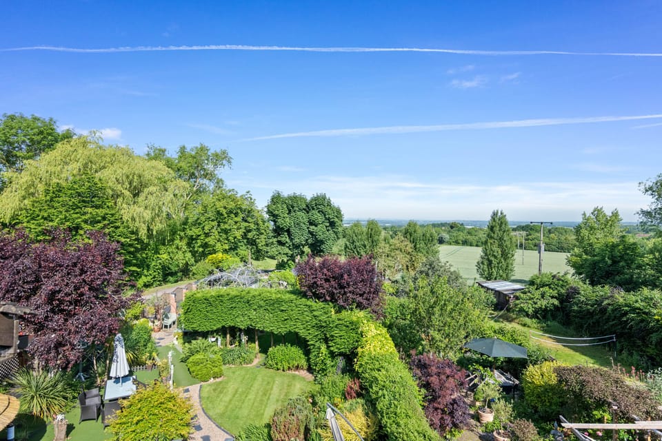 Garden view from the top floor