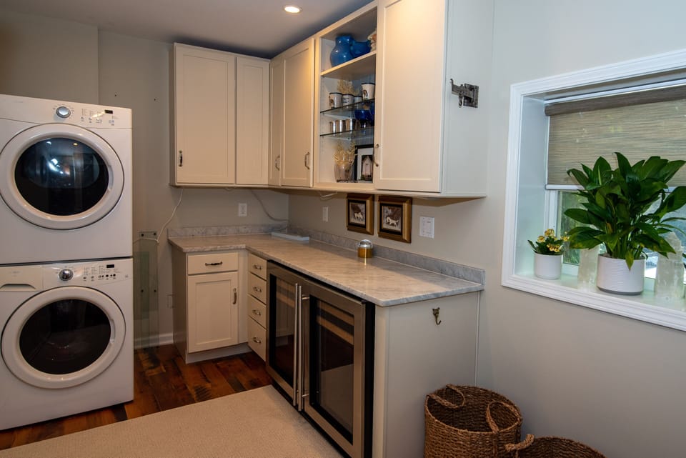 Butlers Pantry, laundry and wine coolers