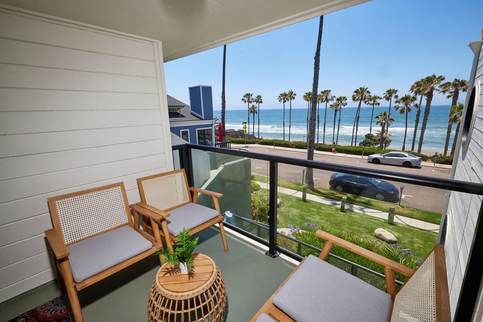 balcony ocean views