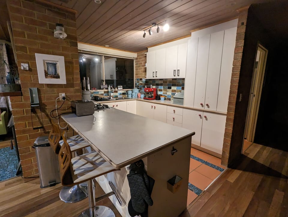 kitchen bench