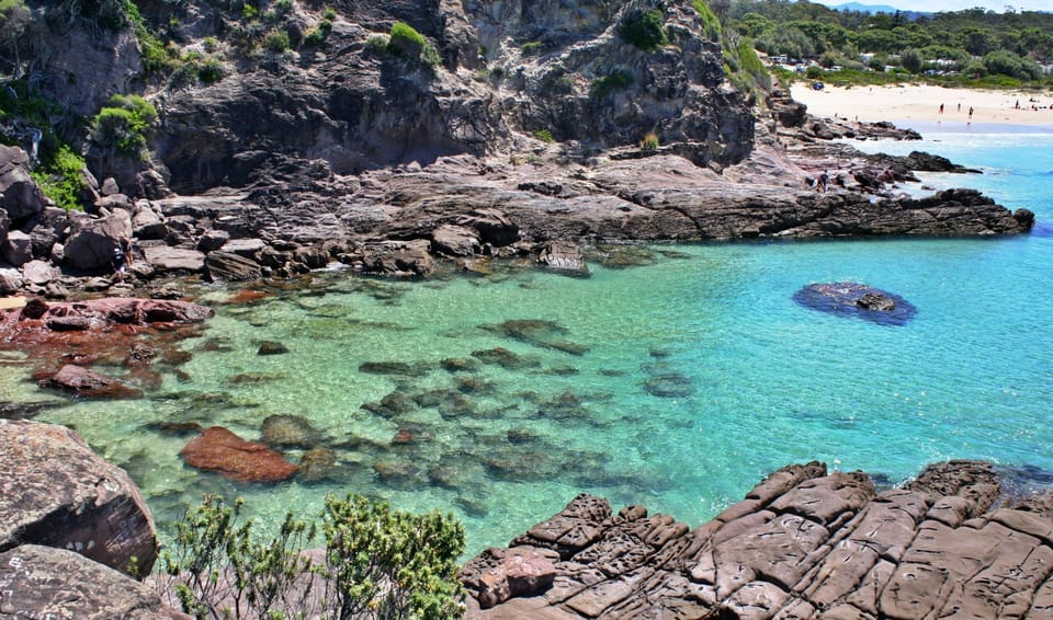 From Jiguma walking track looking over Pambula beach 