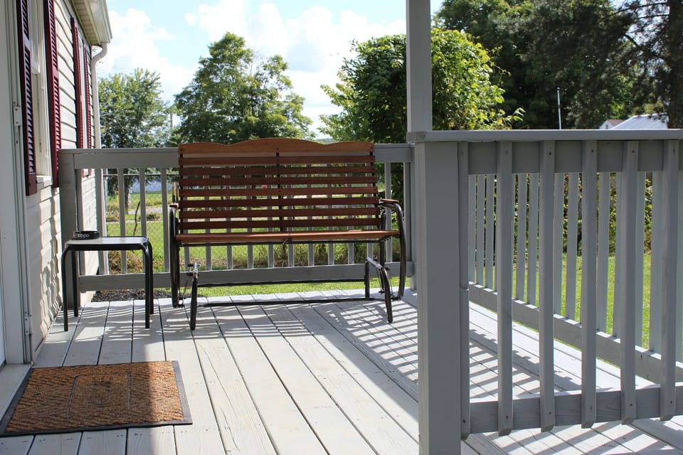 front porch glider