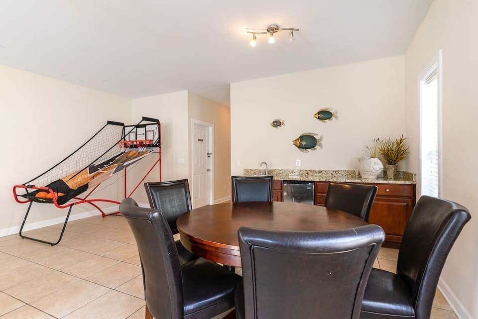 2nd indoor dining and living space