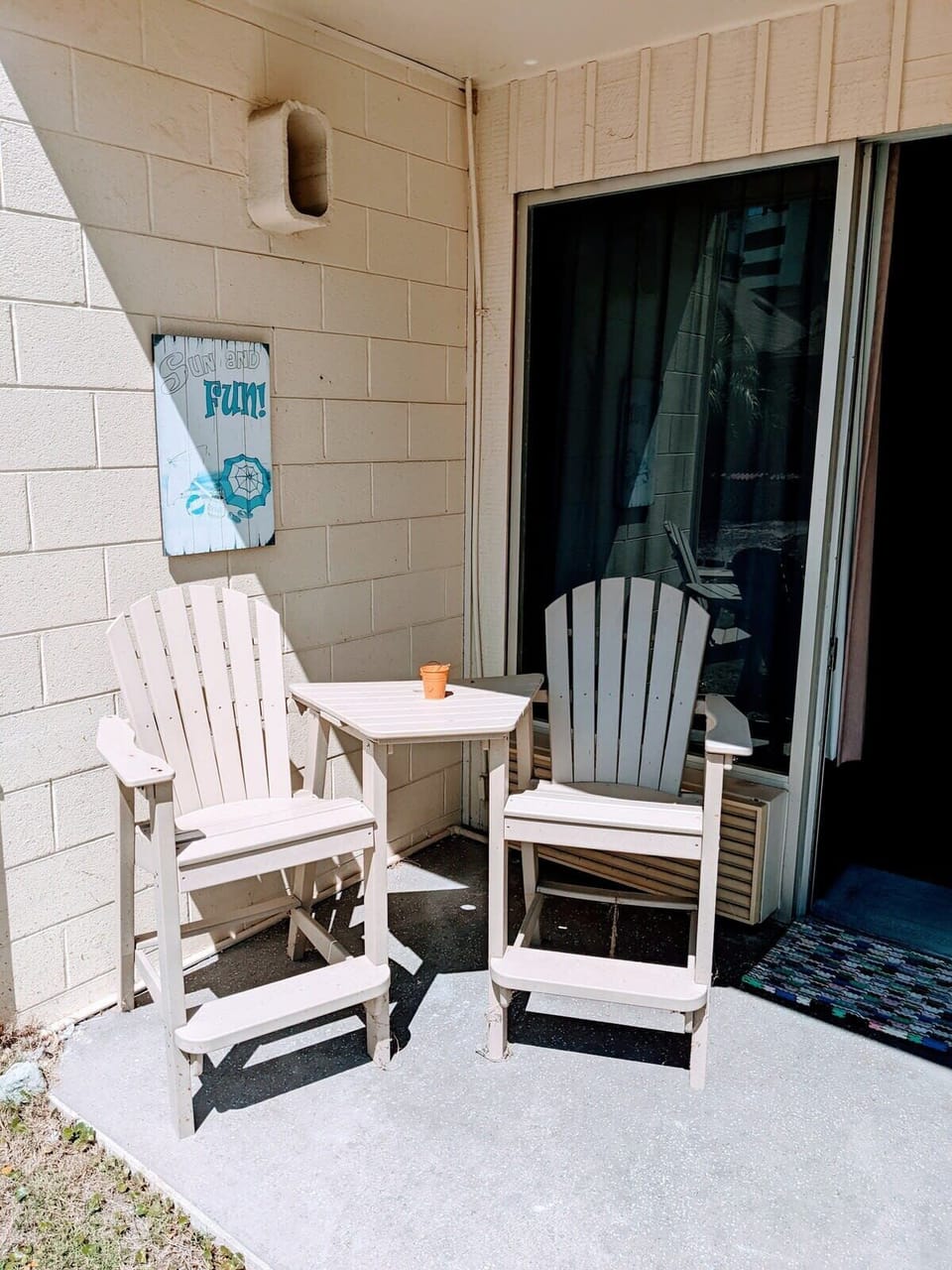 Outdoor seating