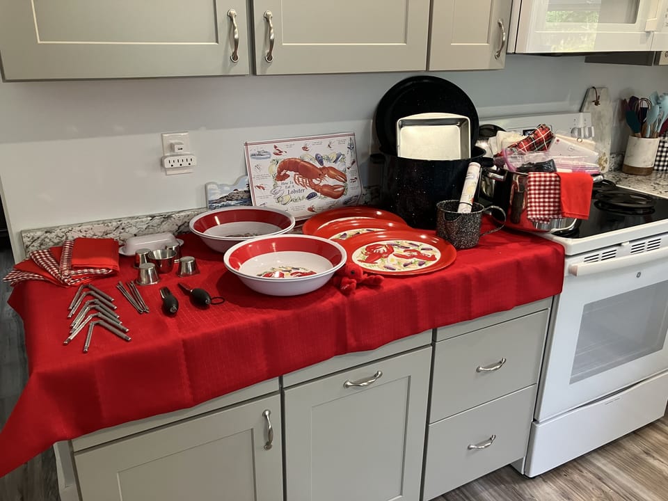 Everything you need for a Downeast Lobster Bake and more...