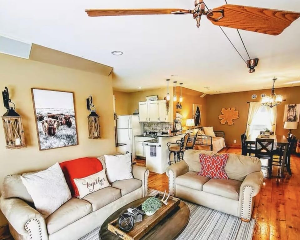 Living Room with pullout sofa sleeps 2